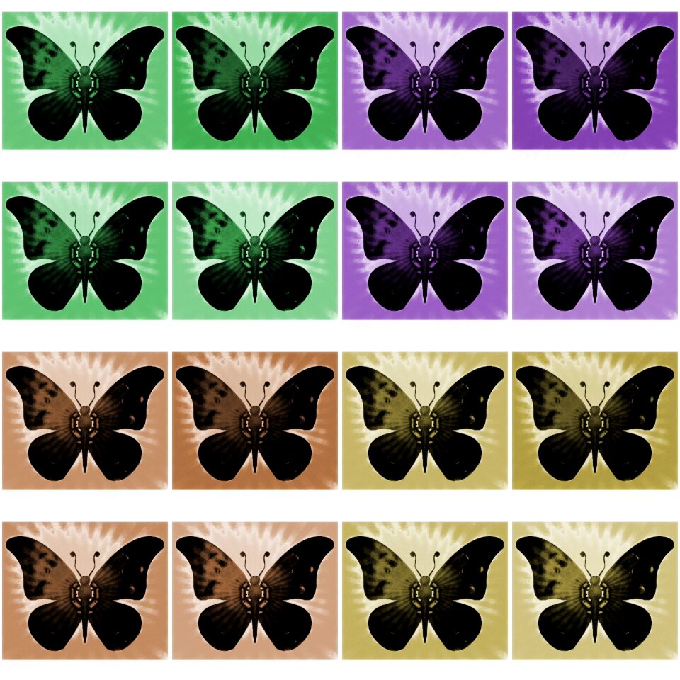 Pattern symmetry ornament