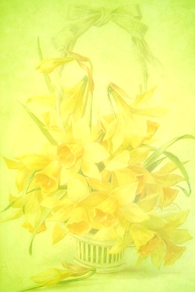 Green background easter