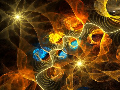 Background abstract lights