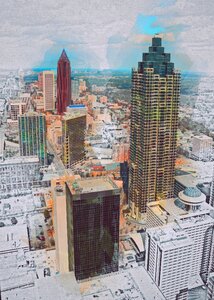 Downtown georgia architecture