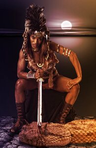 Sword fantasy woman