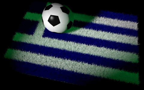 World championship national colours football match