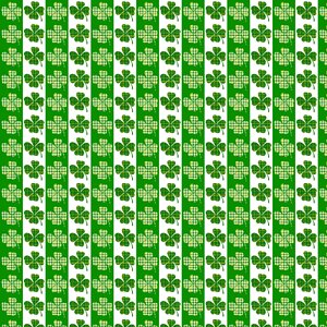 Holiday irish stripes