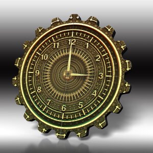 Timepiece time clock Free illustrations
