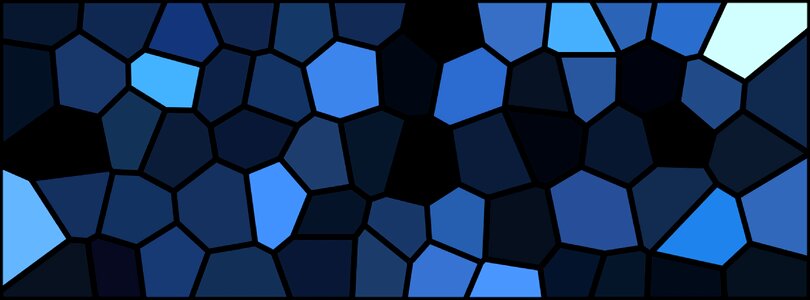 Tile blue creativity
