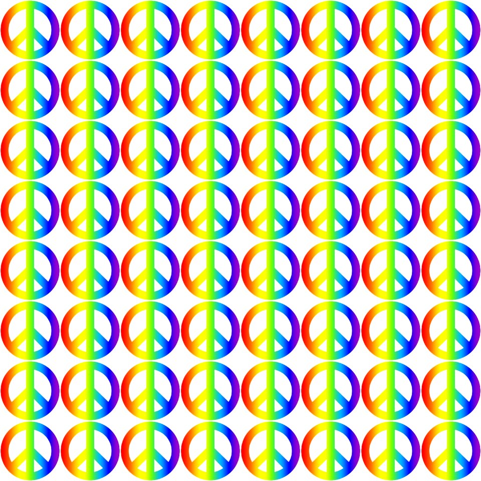 Peace symbol peace sign background