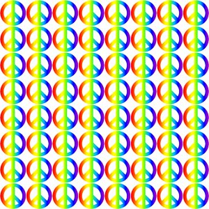 Peace symbol peace sign background