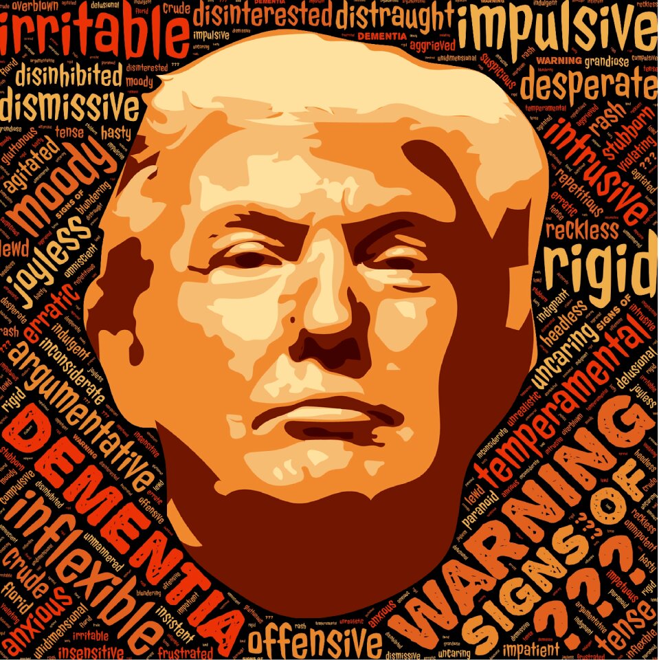 Donald trump alzheimers senile