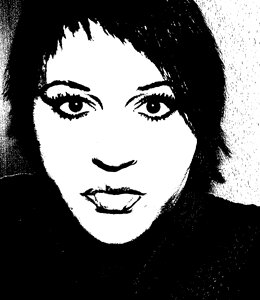 Modern pretty female