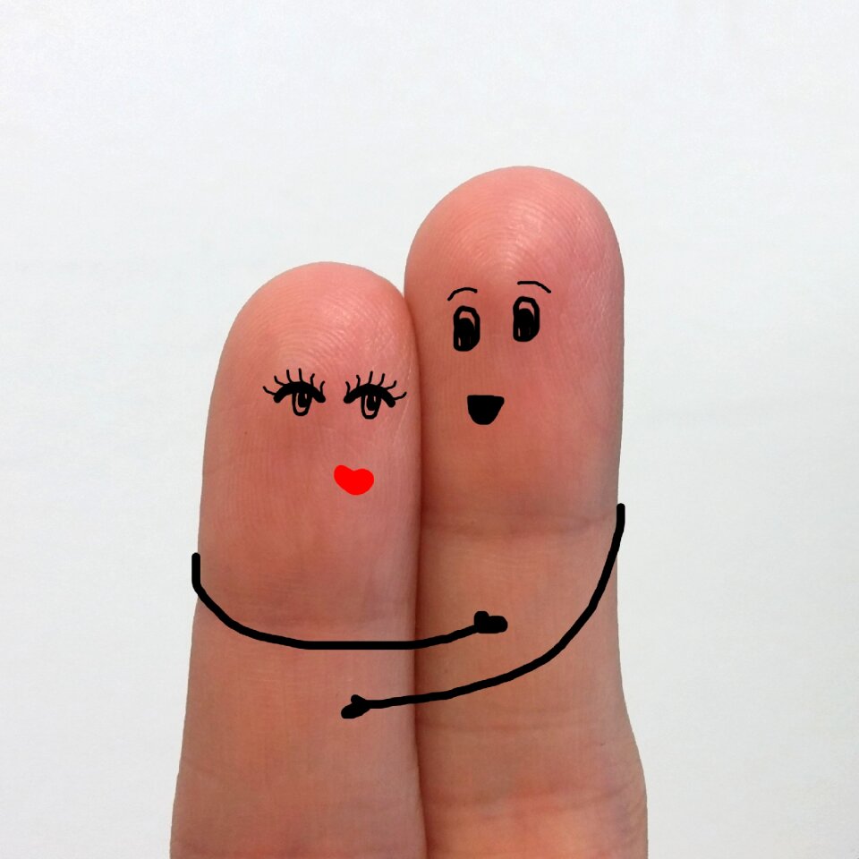 Couple heart hearts