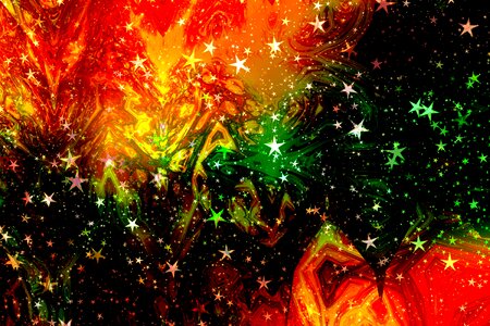 Explosion galaxy universe