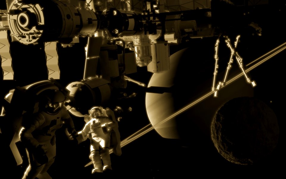 Solar system planet cosmos