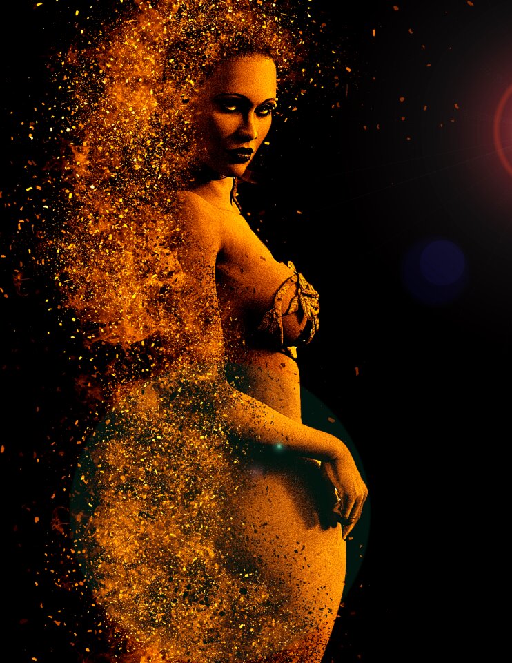 Skin female erotic