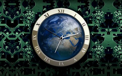 Earth time of time indicating