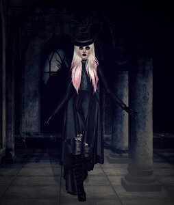 Witch halloween blond