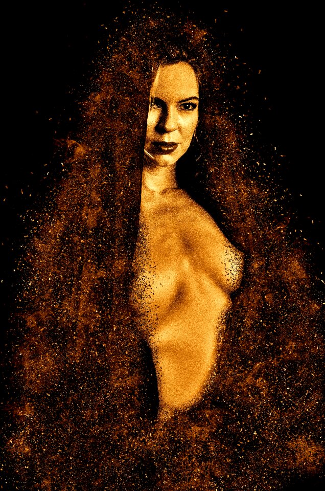Sexy female breasts