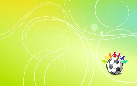 Football world cup 2014 human chain