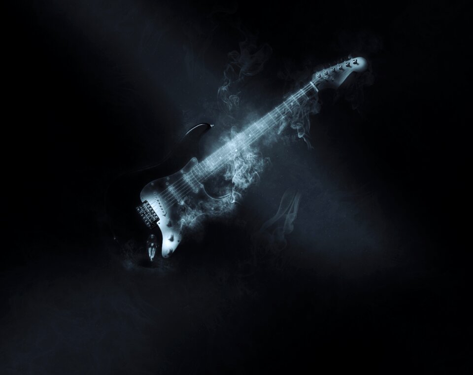 Guitar instrument sound