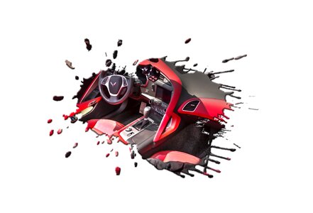 Chevrolet splatter Free illustrations