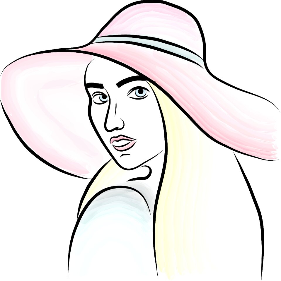 Woman font Free illustrations