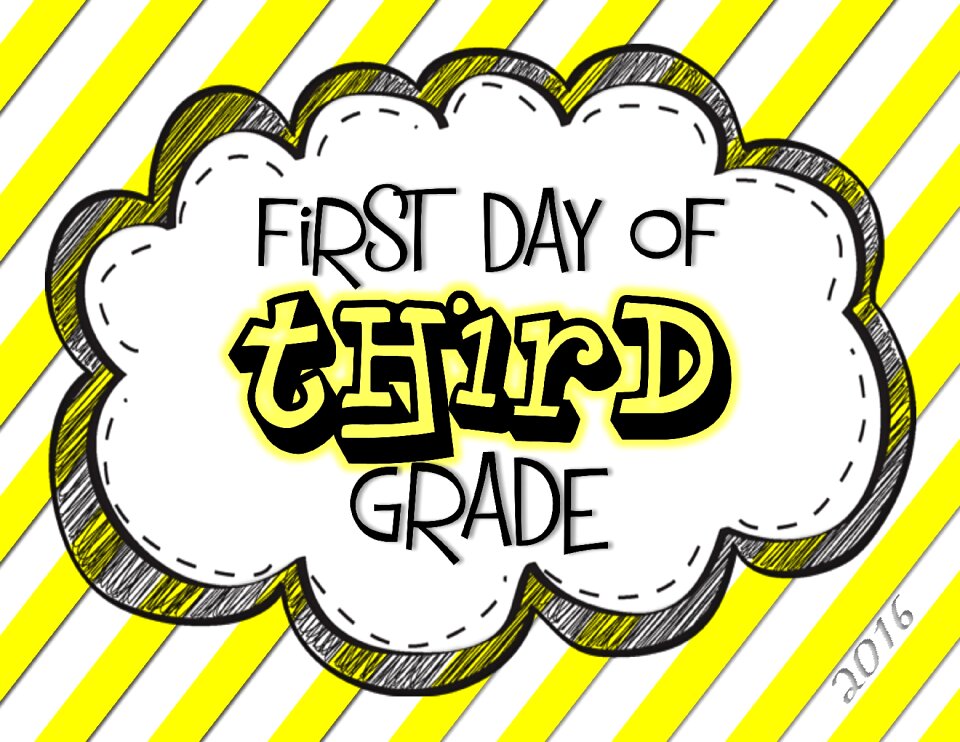 First yellow sign
