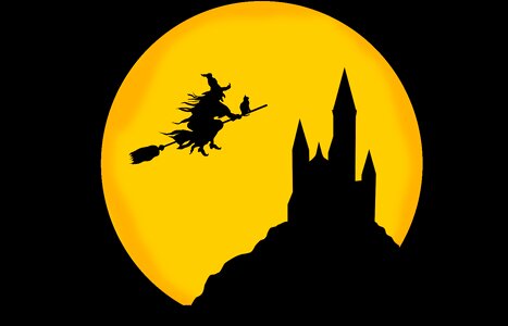 Haloween background card