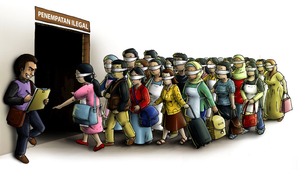Human trafficking illegal Free illustrations