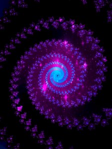 Galaxy abstract design