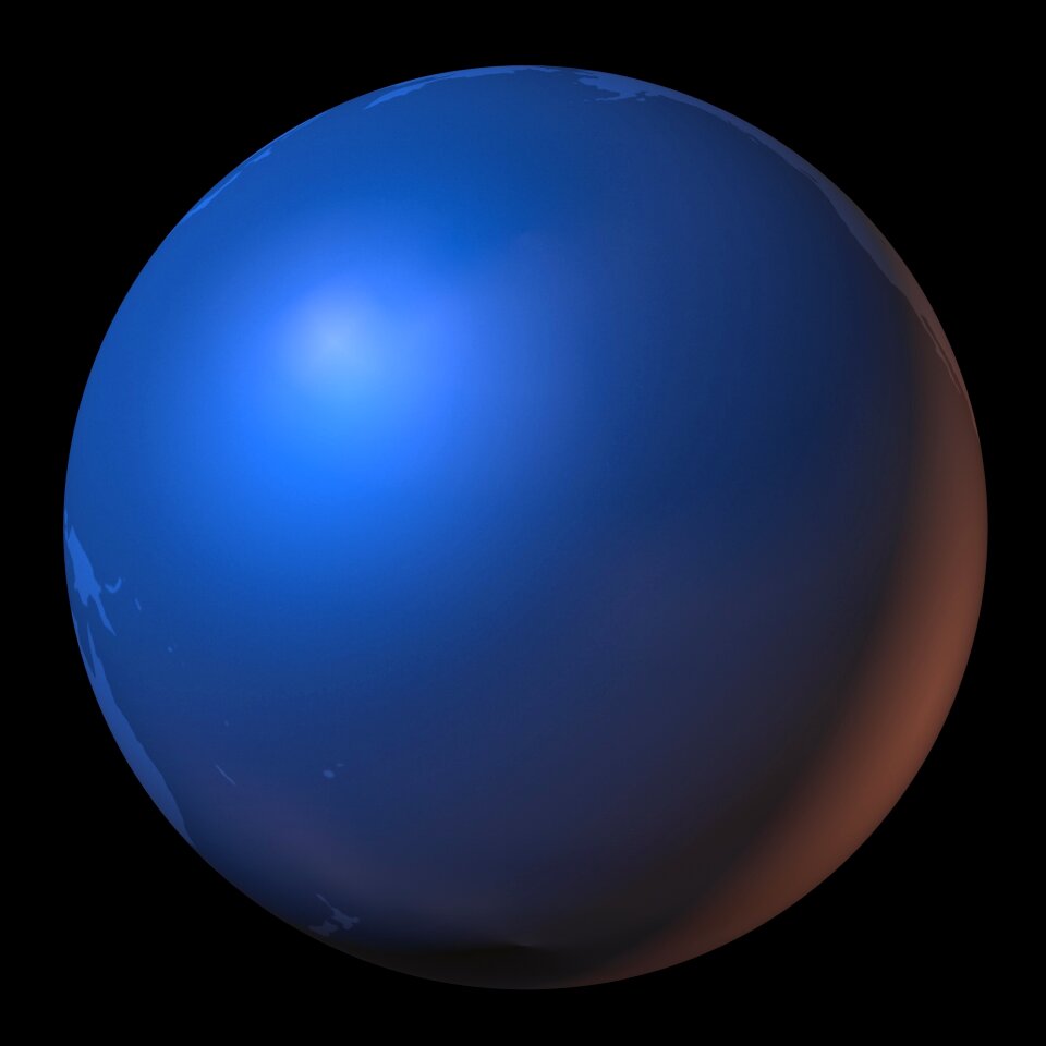 Globe continents continent