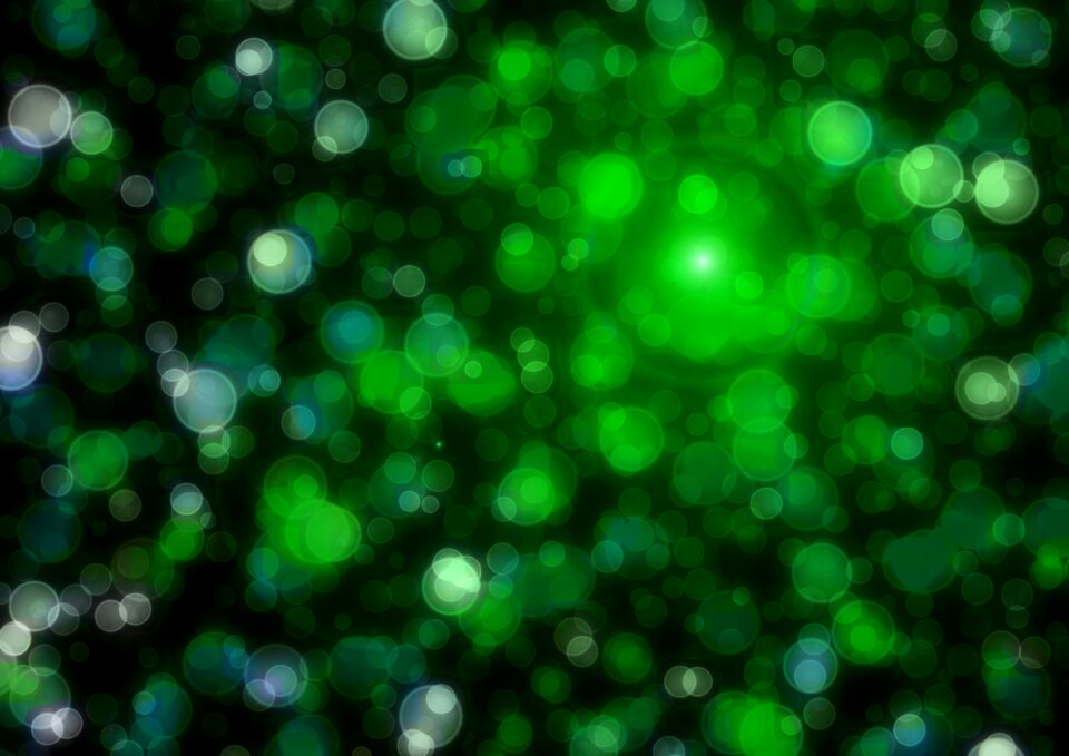 Bokeh light circle