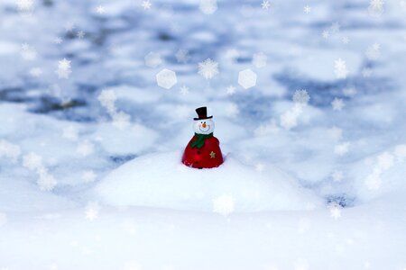 Christmas snow toy