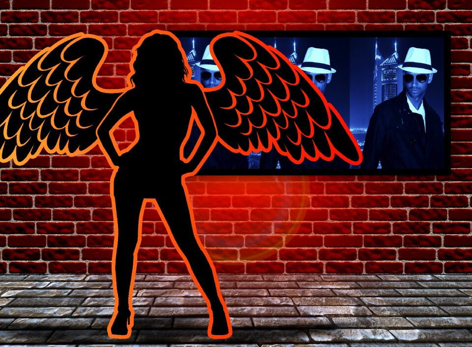 Wing erotic wall