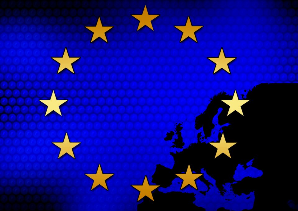 Blue european eu
