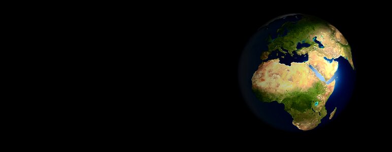 Planet universe continents