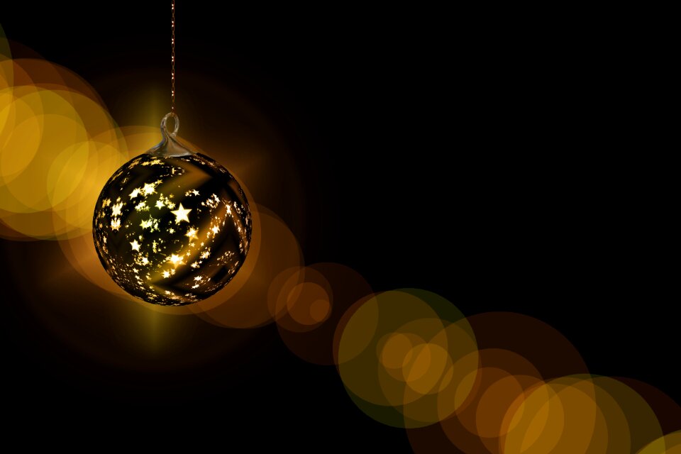 Deco christmas bauble tree decorations