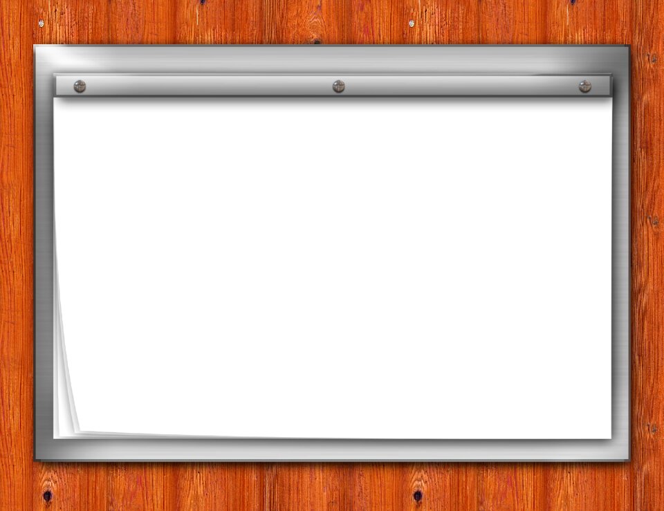 Presentation leaf paper