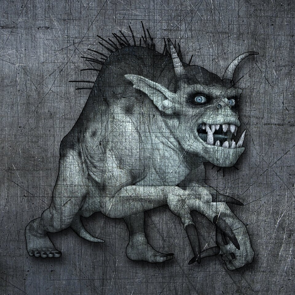 Dark metal texture