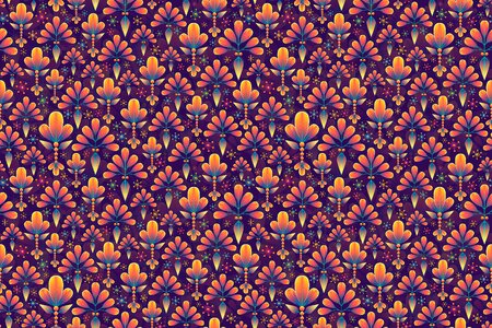 Bright colorful petal