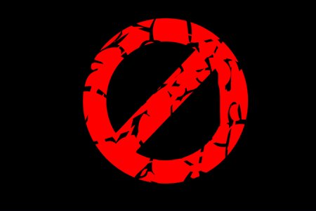 Warning note pirated