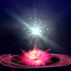 Shining starburst fairytale