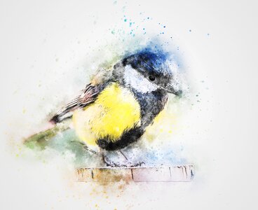 Art abstract watercolor