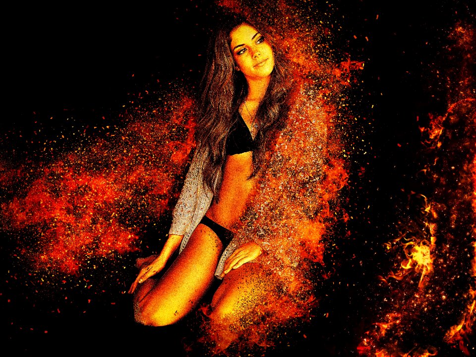 Young woman female sexy