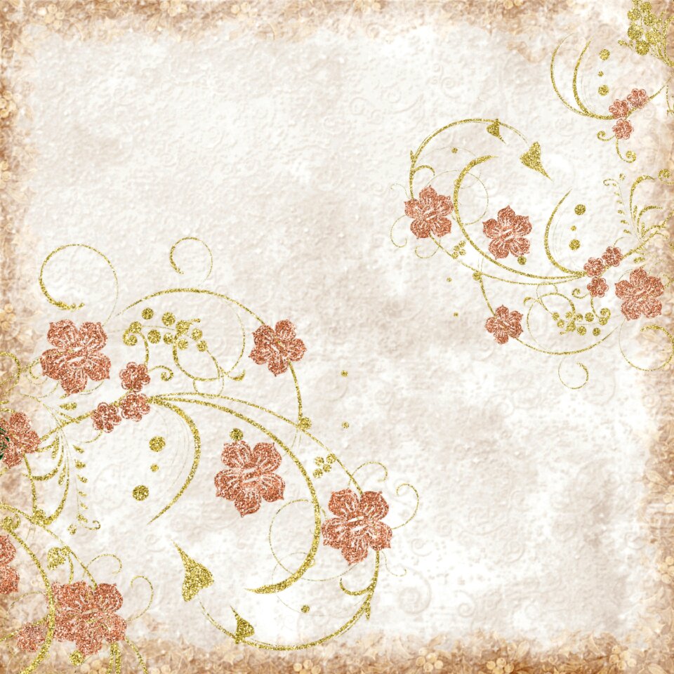 Grunge stained scrapbooking