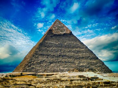 Giza monument archeology