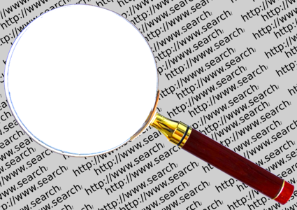 Magnifying glass investigation worldwide