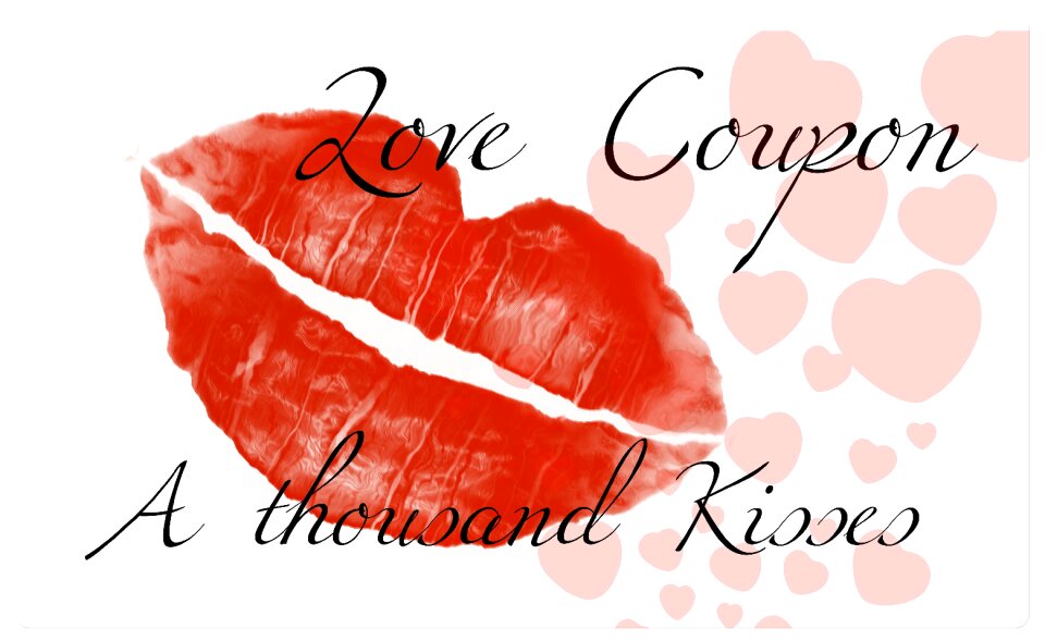 Kiss mouth lipstick red