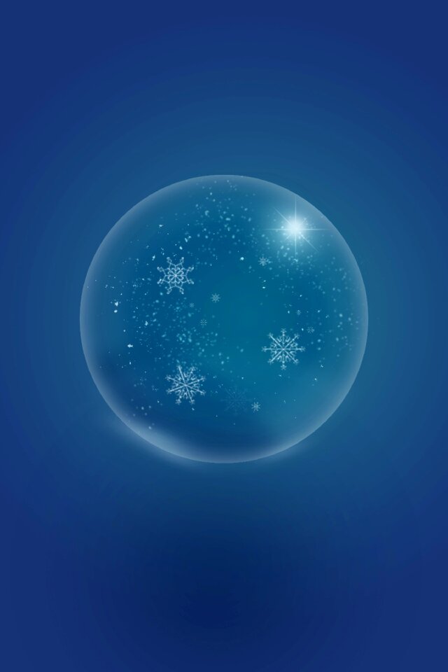 Snowflakes christmas holidays