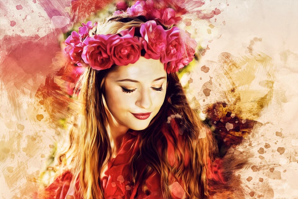 Portrait fantasy portrait ethereal