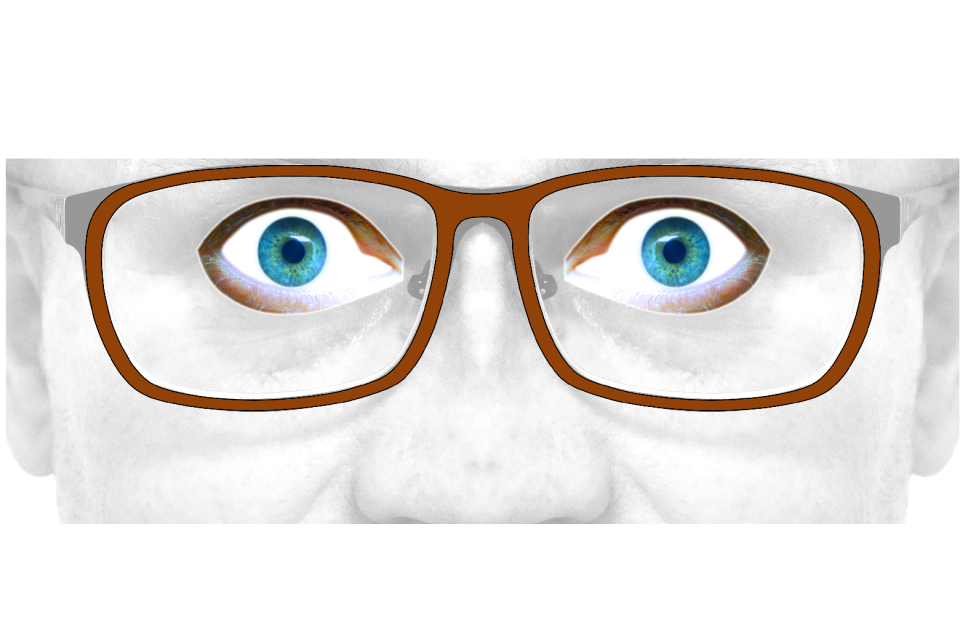 Face clearer view colored look