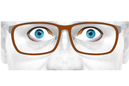 Face clearer view colored look